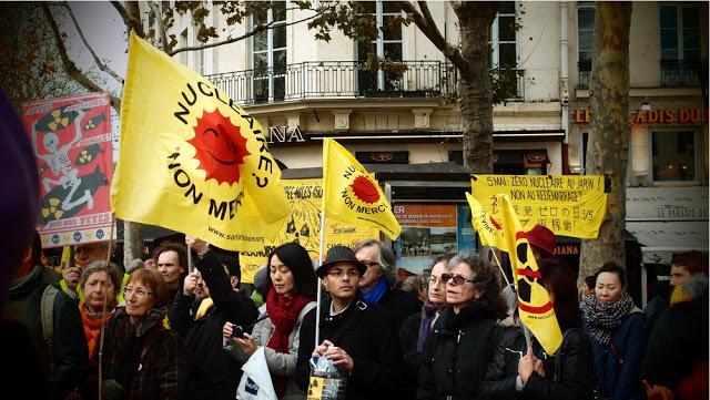 De Paris à Tôkyô, un message commun : Non au nucléaire !