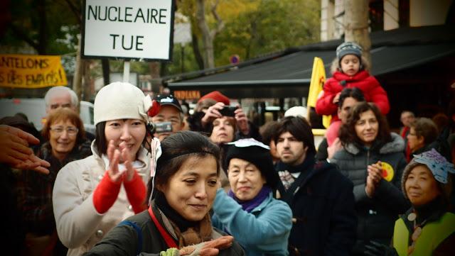 De Paris à Tôkyô, un message commun : Non au nucléaire !