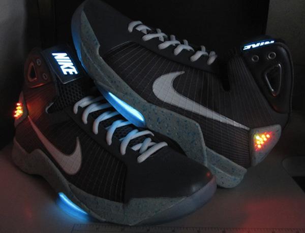 Nouveau prototype des Nike de « Retour Vers le Futur »