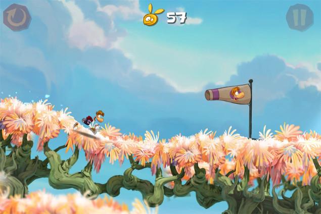 aotd rayman jungle run 2 Test de Rayman Jungle Run sur iOS et Android
