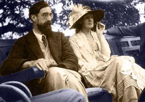 Virginia Woolf et Lytton Strachey