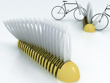 marguerite-bike-park-rack1 La créativité des parkings à vélos