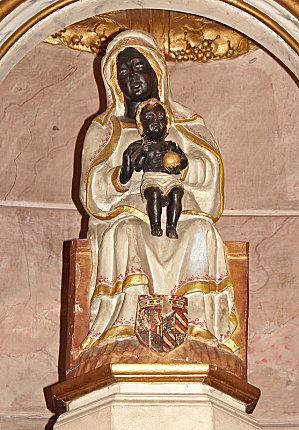 Vierge noire St Romain d'Ay