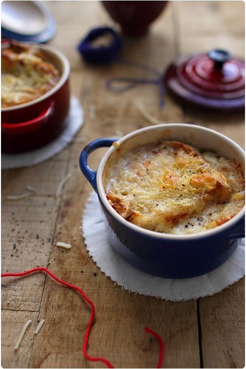 soupe-poireaux-gratinee Soupe de poireaux gratinée