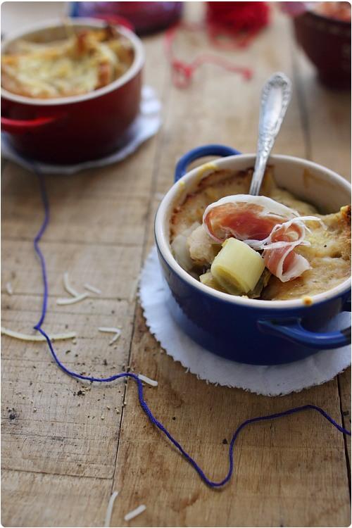 soupe-poireaux-gratinee7 Soupe de poireaux gratinée