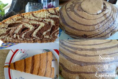 Gâteau Zébré Choco Vanille