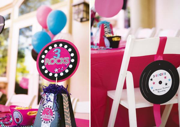 decoration-table-anniversaire-enfant vases en cartons pour decoration de table d’anniversaire