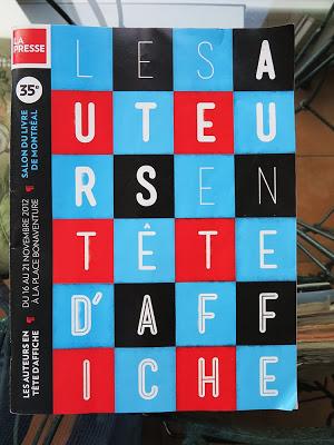SALON DU LIVRE DE MONTRÉAL 2012 SALON DU LIVRE DE MONTRÉAL 2012