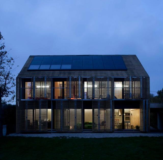 Maison Passive à Bessancourt par l'Agence Karawitz, en Ile-de-France - Architecture