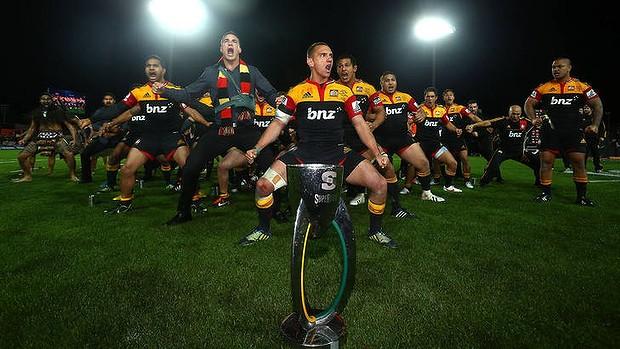 Le Haka des Chiefs vainqueurs du Super Rugby 2012 Les Chiefs ont remporté le Super Rugby 2012
