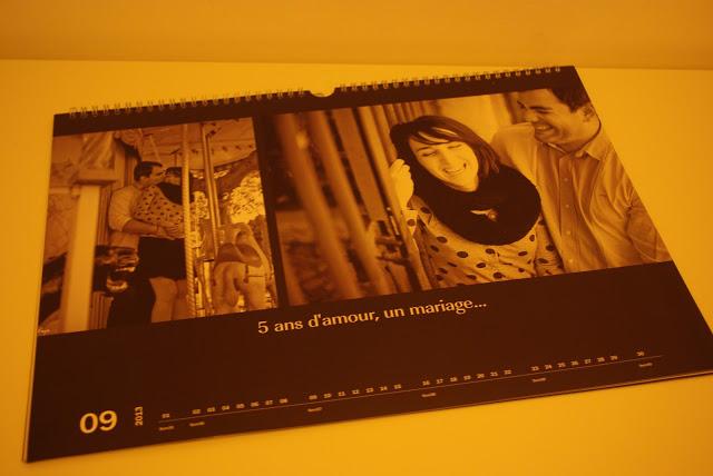 Un calendrier pour notre dernière année de fiancés Un calendrier pour notre dernière année de fiancés