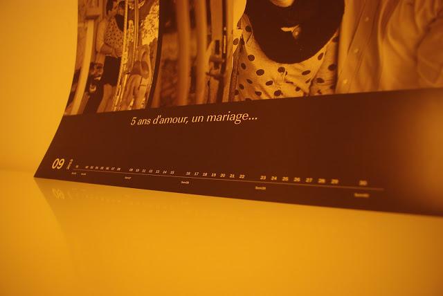 Un calendrier pour notre dernière année de fiancés Un calendrier pour notre dernière année de fiancés