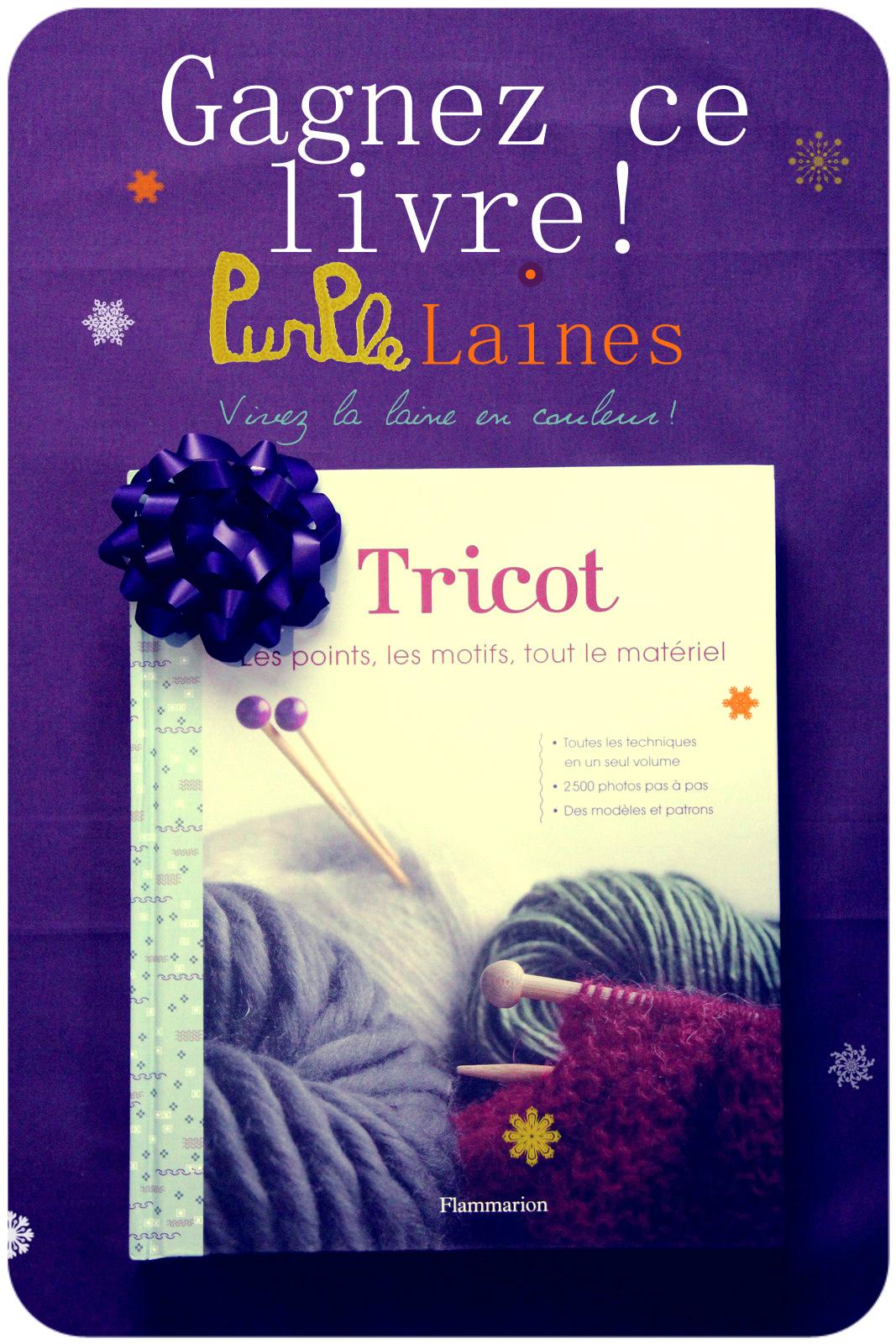 Qui veut gagner un livre sur le tricot? Qui veut gagner un livre sur le tricot?