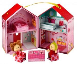 maison-de-poupée-meubes-poupées-liz-lilliputiens2 Maison de Poupée Liz