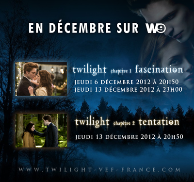 Le mois Twilight sur W9 : Fascination et Tentation