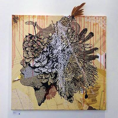 Street Art : Les guipures délicates de Rubbish ou l'art du paper-cut Street Art : Les guipures délicates de Rubbish ou l'art du paper-cut