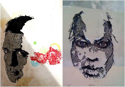 Street Art : Les guipures délicates de Rubbish ou l'art du paper-cut Street Art : Les guipures délicates de Rubbish ou l'art du paper-cut