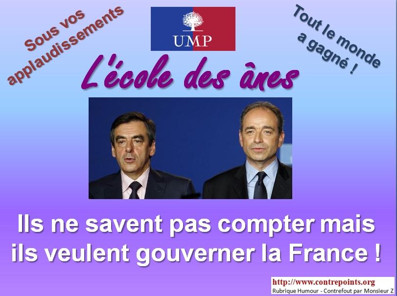 Élections UMP, Copé et Fillon ne savent pas compter mais veulent gouverner