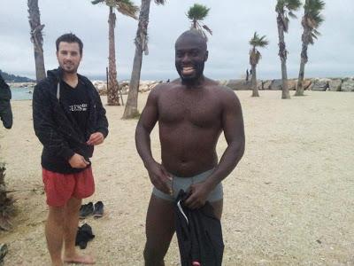 Se baigner en novembre à Toulon Se baigner en novembre à Toulon