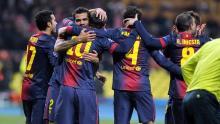 Qualification du FC Barcelone : la joie d’une équipe