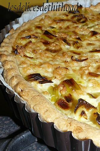 quiche poireaux et crevettes P1170008.JPG