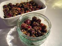 Crousti-fondant aux cranberries fraîches