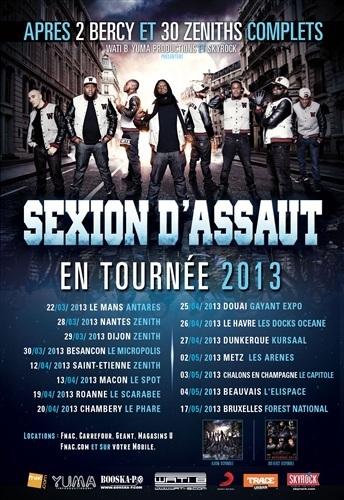 Sexion d'Assaut, les dates de la nouvelle tournée