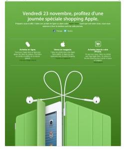Black Friday : 10% de remise sur les produits Apple (MacBook, iPad, iPod) durant 24h à la Fnac !