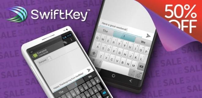 Swiftkey – Le clavier mobile et tablette en promotion