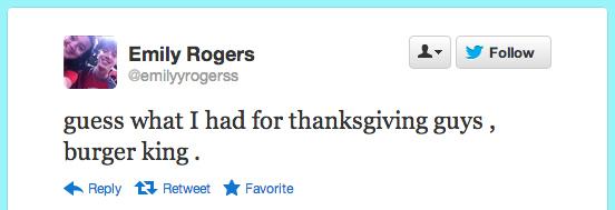 Goodas... 50 personnes ont passé un mauvais Thanksgiving !!!
