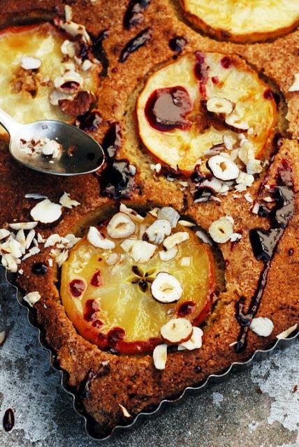 Le vendredi c'est retour vers le futur ! PomPomPom Pom ! Tarte d'amande et de pomme !