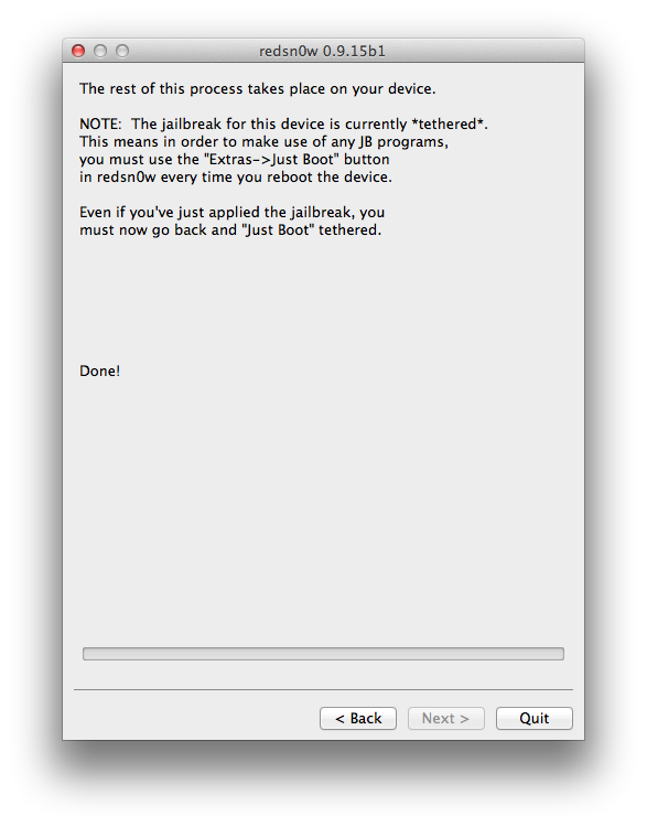 Jailbreak iOS 6.0.1 pour iPhone 4 et 3GS avec Redsn0ws (Mac)...