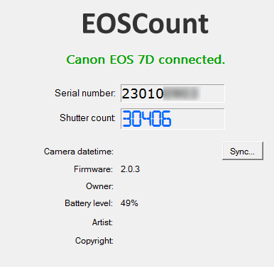 Canon EOS 7D à vendre
