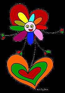 le ciel de l'ain fleur-coeur-parents