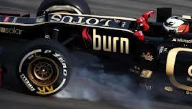 burn-car-F1-lotus
