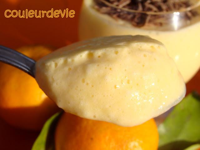 Mousse extra à la clémentine Corse Mousse extra à la clémentine Corse