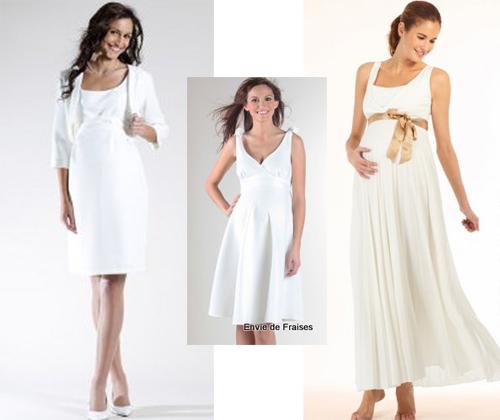Robe de mariée de grossesse Envies de Fraises Robe de mariée de grossesse Envies de Fraises