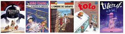 Meilleures ventes BD & mangas hebdomadaires au 18 novembre 2012