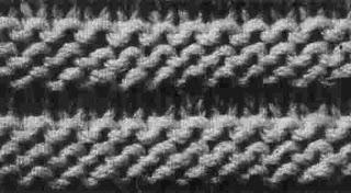 tricoter 6 mailles ensemble