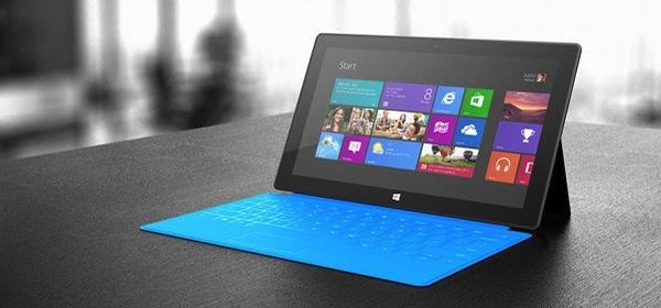 Une première mise à jour pour la Surface de Microsoft
