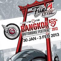 Thaïlande, Road Movie et festival moto Bangkok 30/01 au 03/02/2013 [HD]
