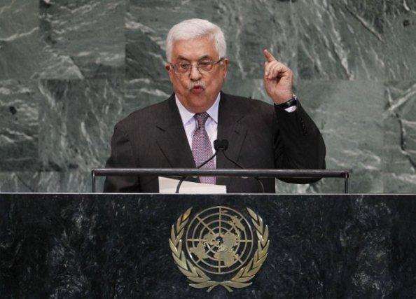 Mahmoud Abbas à l'ONU, le 27 septembre 2012