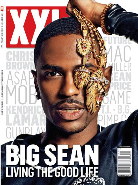 Chris Brown et Big Sean en une du magazine XXL (Décembre/Janvier)