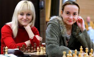 Échecs : Anna Ushenina (2452) et Antoaneta Stefanova (2491) © site officiel