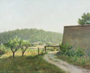 gautier_louis_françois-paysage_en_provence~ Les lieux qui ont inspirés les peintres – n° 11 – Aix en Provence et le pays d’Aix