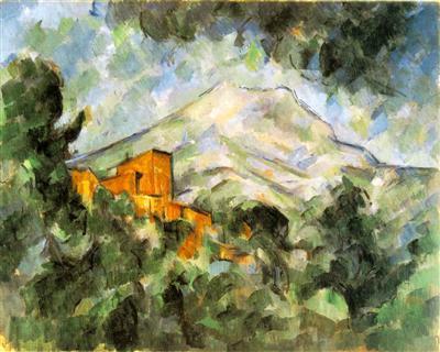 cezanne Ste Victoire et chateau noir Les lieux qui ont inspirés les peintres – n° 11 – Aix en Provence et le pays d’Aix