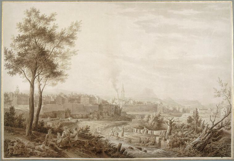 Constantin-vue_d'Aix Les lieux qui ont inspirés les peintres – n° 11 – Aix en Provence et le pays d’Aix