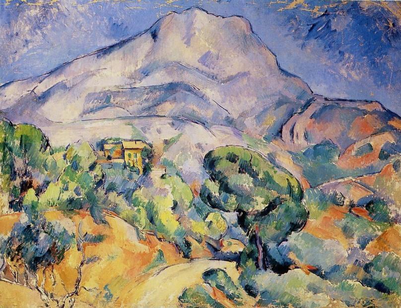 cezanne-paul-Sainte Victoire Les lieux qui ont inspirés les peintres – n° 11 – Aix en Provence et le pays d’Aix