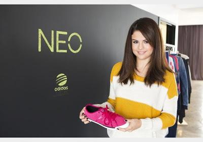 Selena Gomez, la nouvelle égerie de la marque Adidas NEO.