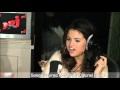 Selena Gomez écoute du Colonel Reyel - C'Cauet sur NRJ